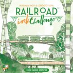 Cover Railroad Ink Challenge / Blattgrün