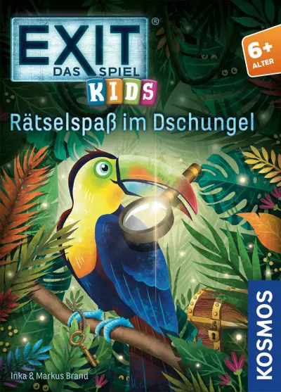 Kosmos Exit - Il Gioco - Kids: Divertimento Mistero Brivido – Gioco Da Tavolo Per Bambini Dai 5 Anni, Rigiclabile, Con Carte E Disco Soluzione